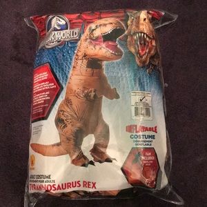 T. rex inflatable adult costume